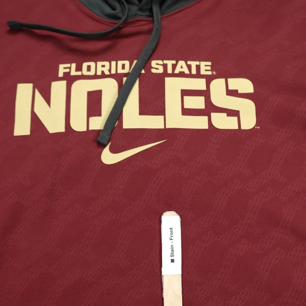 Florida State FSU Seminoles‎ Hoodie Mens XL Maroon Therma-FIT Nike NCAA